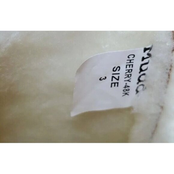 Girls US Size 3 Mudd Faux Fur Lined Embellished Winter Boots Brown - Picture 5 of 6